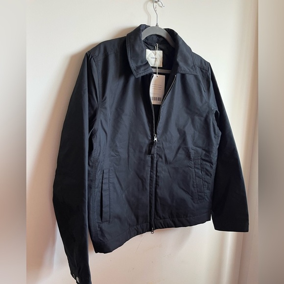 NWT EVERLANE Men’s The Filled Harrington Jacket - Med - Cotton Blended - Picture 6 of 15